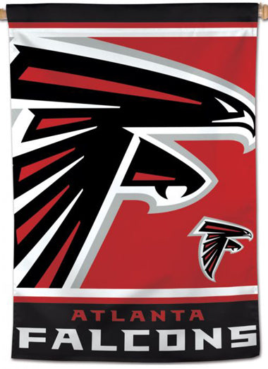 Atlanta Falcons Official NFL Football Team Logo-Style 28x40 Wall BANNER - Wincraft