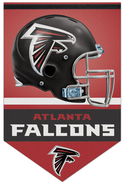 Atlanta Falcons Official NFL Football Team Premium 17x26 Felt Banner - Wincraft