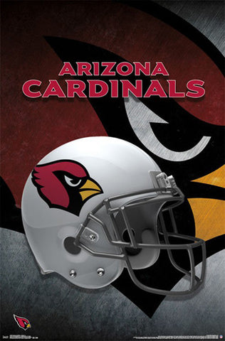 Arizona Cardinals Official Nfl Team Helmet Logo Poster Trends International Sports Poster Warehouse