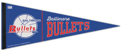 Baltimore Bullets NBA Retro-1963-69-Style Premium Felt Pennant - Wincraft