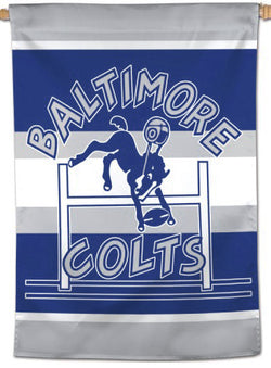 Baltimore Colts Retro 1950s Style NFL Football Premium Collector's Wall Banner - Wincraft