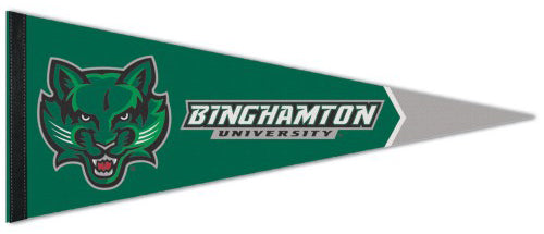 Binghamton University Bearcats NCAA Team Logo Premium Felt Pennant - Wincraft