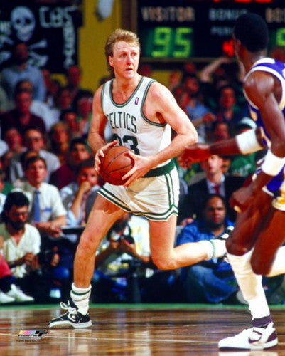 Larry Bird "Fast Break" (c.1987) Boston Celtics Premium Poster Print - Photofile