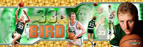 Larry Bird "Parquet Panorama" Boston Celtics Career Commemorative Poster Print - Photofile