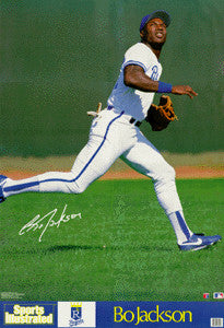 Bo Jackson "Outfielder" KC Royals Poster - Marketcom1989
