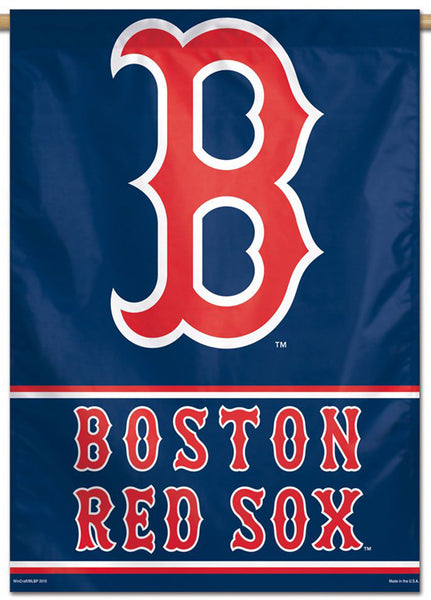 Boston Red Sox Official MLB Baseball Team Logo 28x40 Wall BANNER - Wincraft
