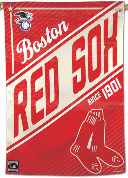 Boston Red Sox "Since 1901" MLB Cooperstown Collection Premium 28x40 Wall Banner - Wincraft