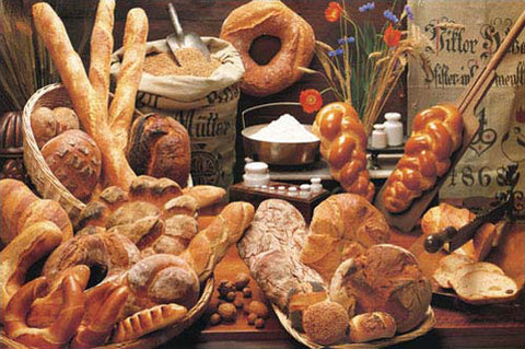 Bread Cornucopia Food Kitchen Poster - Eurographics