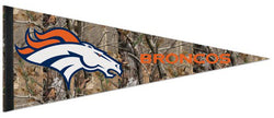Denver Broncos "Backwoods" Premium Felt Pennant - Wincraft