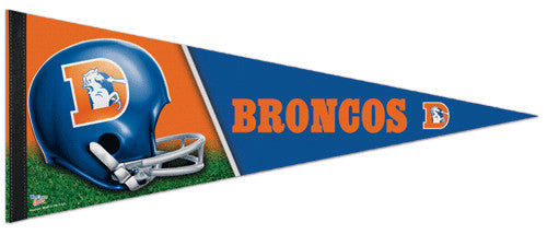 Denver Broncos "NFL Classic" (1968-96 Style) Premium Felt Pennant - Wincraft