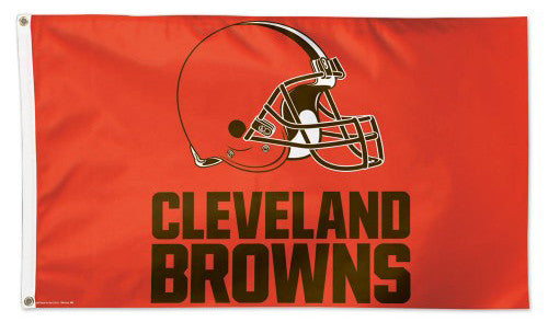 Cleveland Browns Official NFL Football DELUXE 3' x 5' Team Flag - Wincraft
