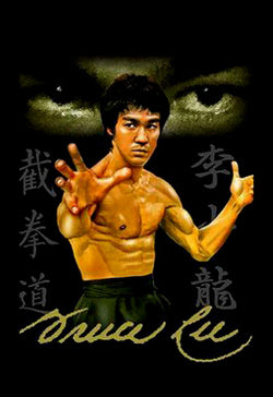 Bruce Lee "The Eyes of Jeet Kune Do" Shaolin Martial Arts Poster - Scorpio Posters