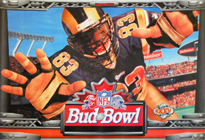 Super Bowl XXXV (2001) "Bud Bowl" Advertising Poster - Anheuser-Busch