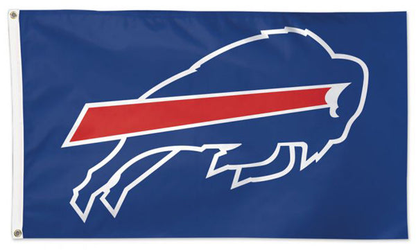 Buffalo Bills "Logo on Blue" Official NFL Football 3'x5' DELUXE Team Flag - Wincraft