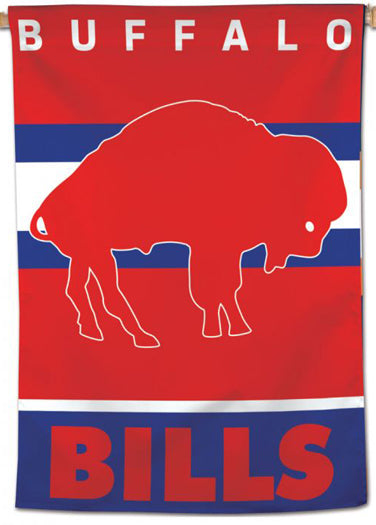 Buffalo Bills Retro 1960s-Style NFL Team Logo 28x40 Wall BANNER - Wincraft