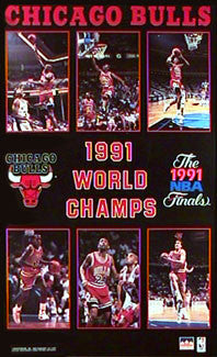 chicago bulls nba championships 1991