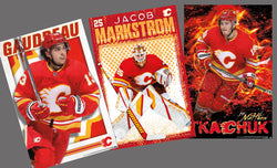 COMBO: Calgary Flames NHL Hockey Action 3-Poster Combo Special (Gaudreau, Markstrom, Tkachuk)