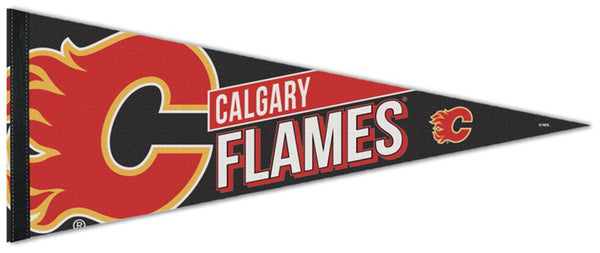 Calgary Flames NHL Hockey Official Team Premium Felt Pennant - Wincraft