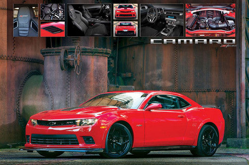 Chevrolet Camaro Evolution (50 Years of American Sportscars) Autophile –  Sports Poster Warehouse