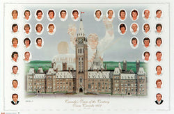 Team Canada 1972 "Canada's Team of the Century" Summit Series Roster Poster - Heritage Hockey