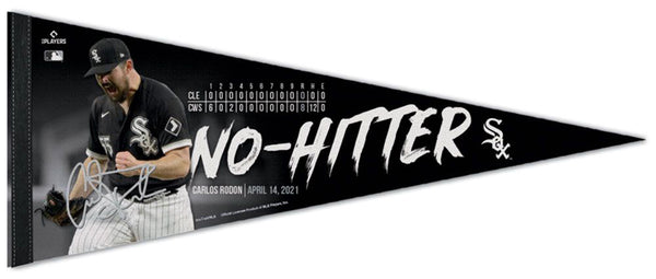 Carlos Rodon No-Hitter Chicago White Sox Premium Felt Collector's Pennant - Wincraft 2021