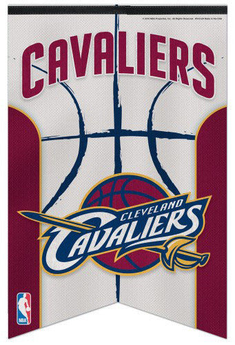 Cleveland Cavaliers Official NBA Basketball Team Logo Premium Felt Banner - Wincraft