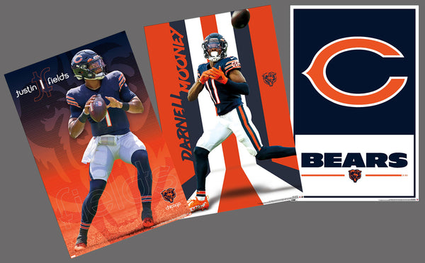 Chicago Bears: Darnell Mooney 2022 - Officially Licensed NFL Removable –  Fathead