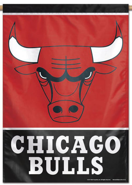 Chicago Bulls Official NBA Basketball Premium 28x40 Team Logo Wall Banner - Wincraft