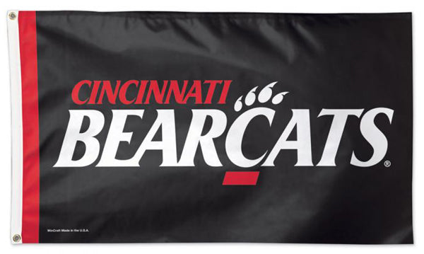 Cincinnati Bearcats Official NCAA Team Logo Deluxe-Edition 3'x5' Flag - Wincraft