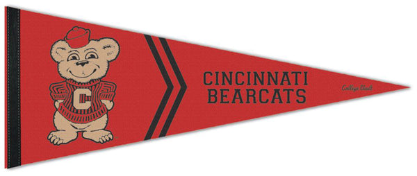 Cincinnati Bearcats "Bearcat 1961-62" Official NCAA College Vault Premium Felt Collector's Pennant - Wincraft