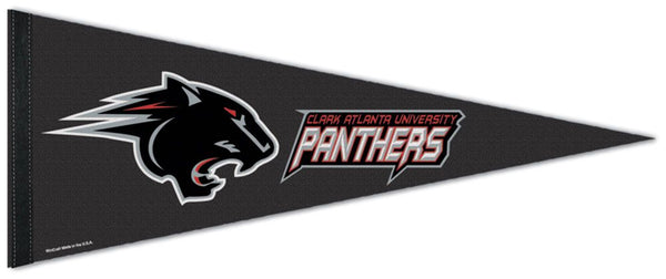 Clark Atlanta University PANTHERS Official NCAA Team Logo Premium Felt Pennant - Wincraft