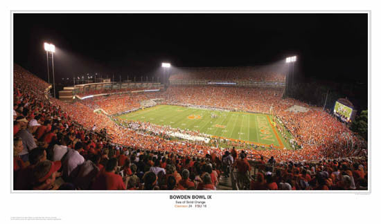 Clemson Tigers "Bowden Bowl IX" - Sports Photos2007