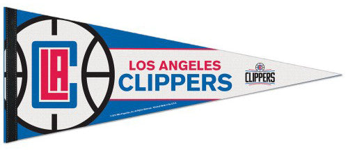 Los Angeles Clippers Official NBA Basketball Team Premium Felt Pennant - Wincraft