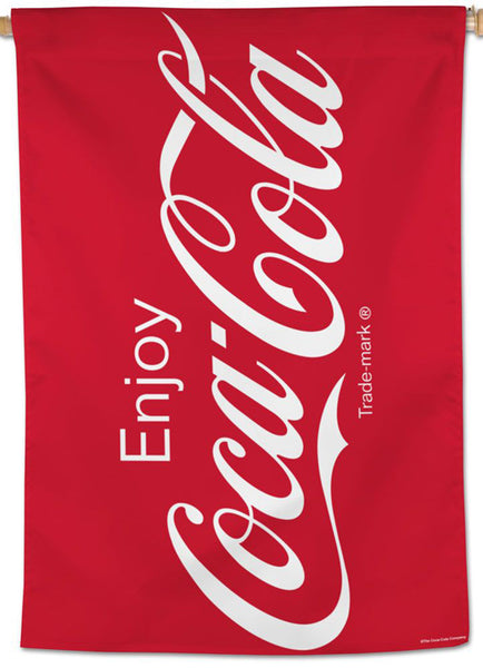 Coca-Cola "Enjoy" Official Premium 28x40 Wall Banner - Wincraft