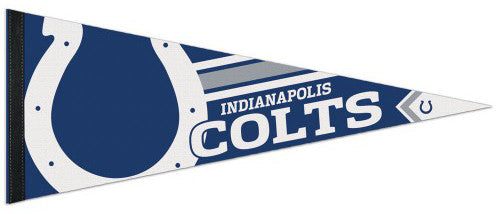 Indianapolis Colts NFL Football Official Logo-Style Premium Felt Pennant - Wincraft