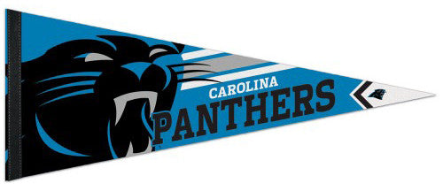 Carolina Panthers NFL Football Official Logo-Style Premium Felt Pennant - Wincraft