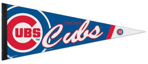 Chicago Cubs Official MLB Logo-Style Premium Felt Pennant - Wincraft