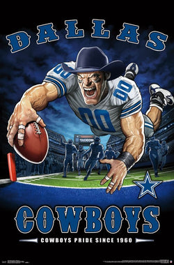Dallas Cowboys "Cowboys Pride Since 1960" NFL Team Theme Poster - Trends International