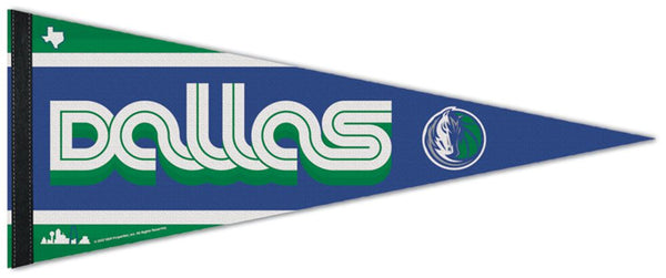 Dallas Mavericks 2022-23 NBA City Edition Premium Felt Pennant - Wincraft