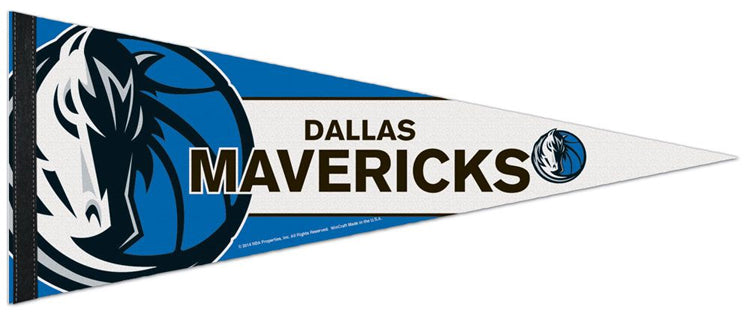 Dallas Mavericks Official NBA Basketball Team Premium Felt Pennant - W ...