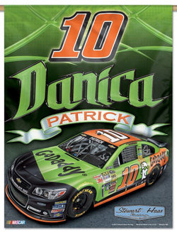 Danica Patrick NASCAR GoDaddy #10 Premium Collector's BANNER - Wincraft