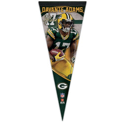 Davante Adams "Signature Series" Green Bay Packers Premium NFL Felt Pennant - Wincraft