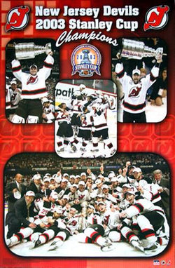 New Jersey Devils "Celebration 2003" Stanley Cup Commemorative Poster - Starline