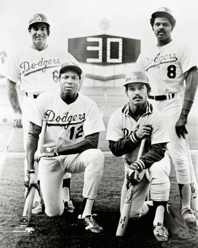 Los Angeles Dodgers "30 Homer Four" (1977) Premium Classic Poster Print - Photofile