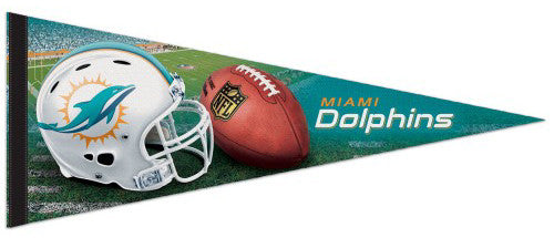 Miami Dolphins NFL Football Premium Felt Collector's Pennant - Wincraft