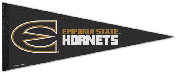 Emporia State University Hornets NCAA Team Logo Premium Felt Collector's Pennant - Wincraft