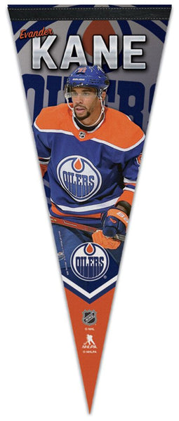 Evander Kane Superstar Series Edmonton Oilers Premium Felt Collector's Pennant - Wincraft 2023