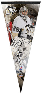 Marc-Andre Fleury "Big-Time" EXTRA-LARGE Premium Felt Pennant - Wincraft