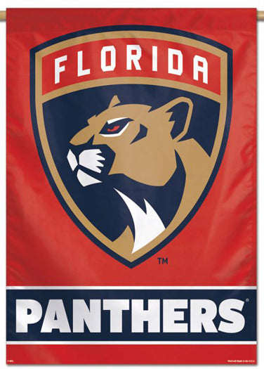 Florida Panthers Official NHL Hockey Team Premium 28x40 Wall Banner - Wincraft