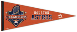 Houston Astros 2022 World Series Champions Premium Felt Collector's Pennant - Wincraft